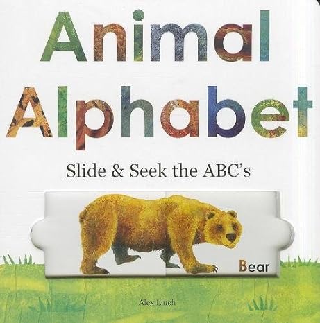book image of the children's book for ABC for animals