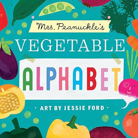 peanuckle veggie alphabet